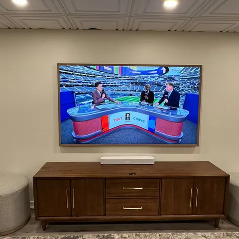 Frame TV and Sonos Beam Installation